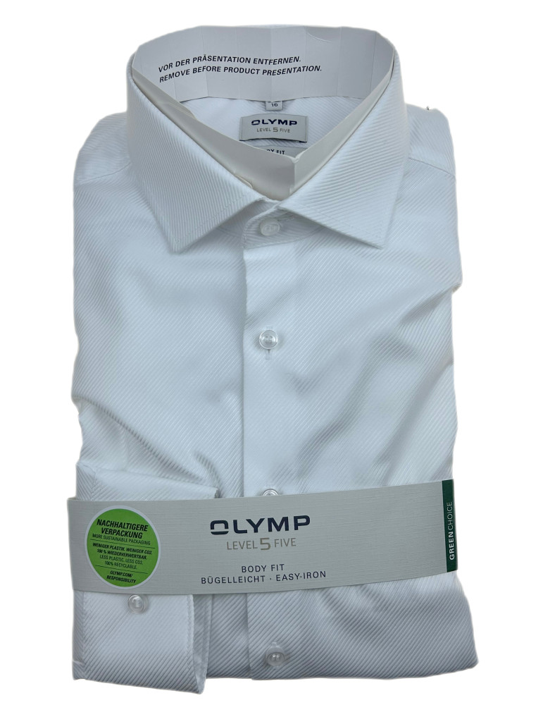 Olymp. Сорочка чоловіча Білий 0566/64/00