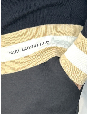 Lagerfeld. Светр чоловічий бордовий 655043/990