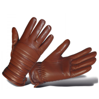Bugatti. Рукавички Кнопка Рудий 21133/11