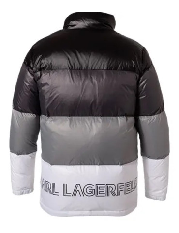Lagerfeld Куртка чоловіча сіро-біла 512503/998