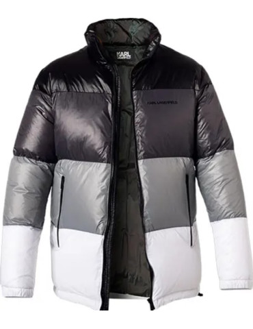 Lagerfeld Куртка чоловіча сіро-біла 512503/998