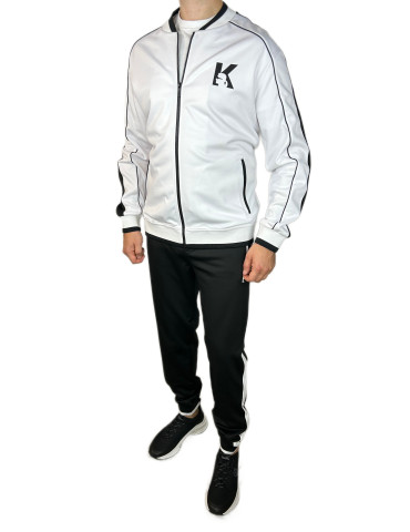 Lagerfeld. Спортивний костюм Толстовка Білий 541905/10